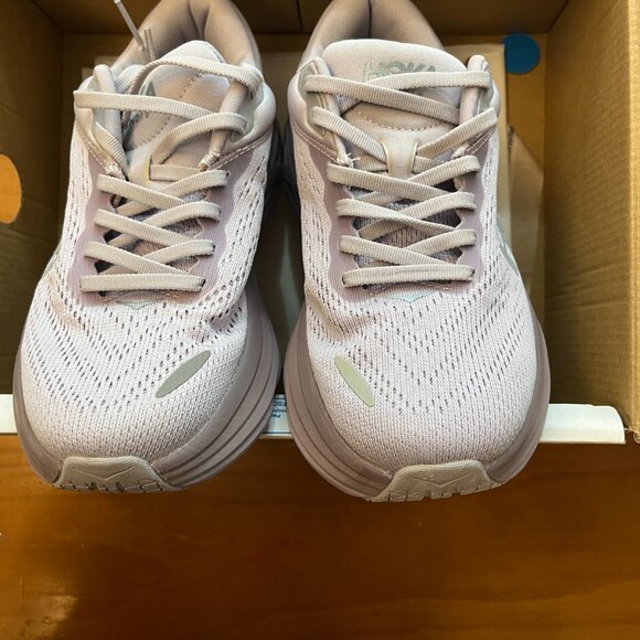 Hoka One One Women's Purple and Grey Trainers - Picture 4 of 8